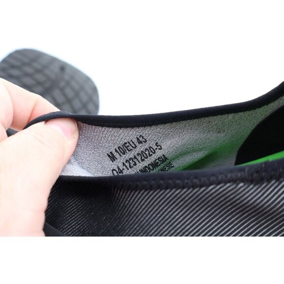 Oofos OOmg Fibre Low Shoes Men’s Size 10 Black Gray Slip On Comfort Sneakers main image 4